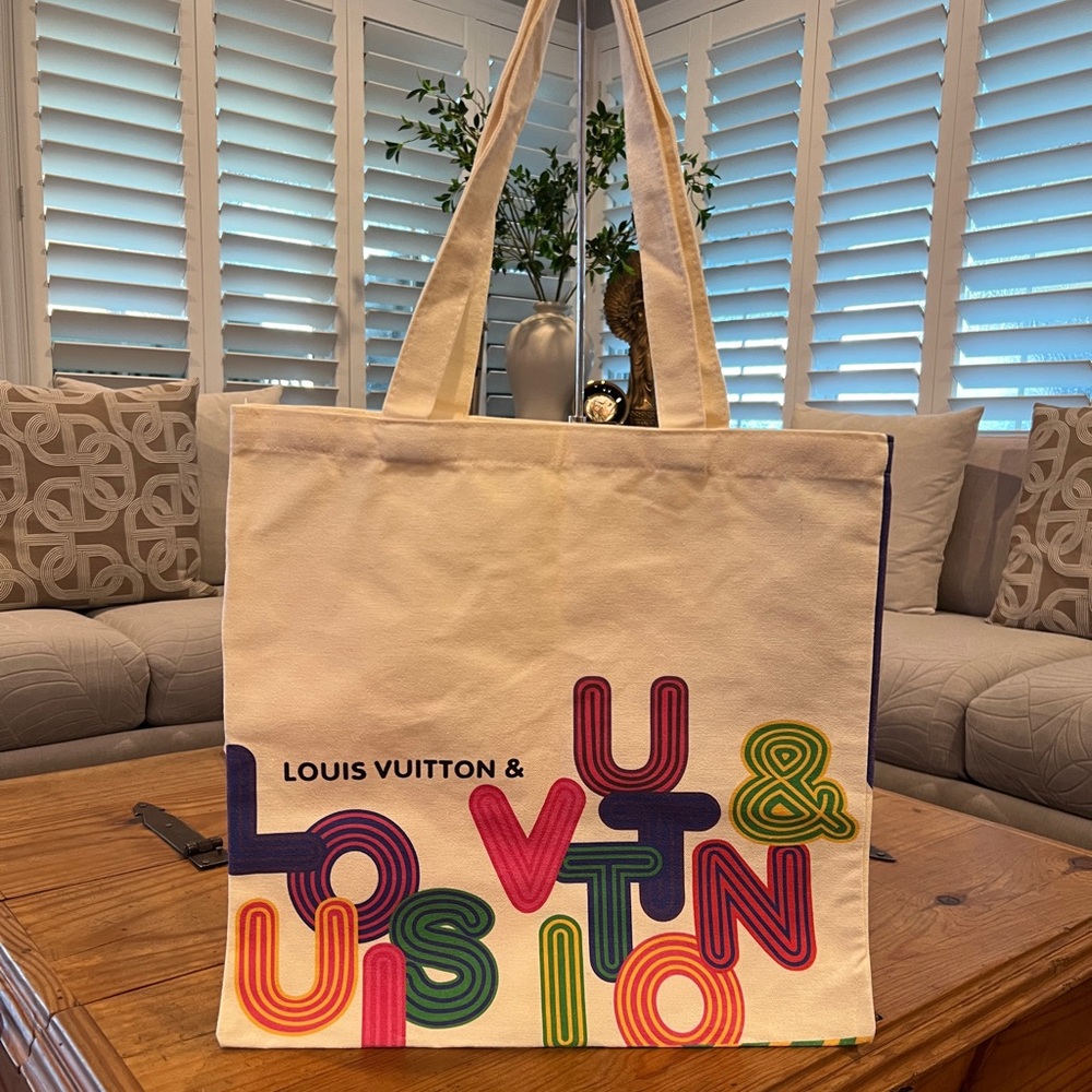 Louis Vuitton Multicolor Canvas Tote NEW - Picture 8 of 16
